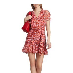 Tanya Taylor Zora Floral Mini Dres